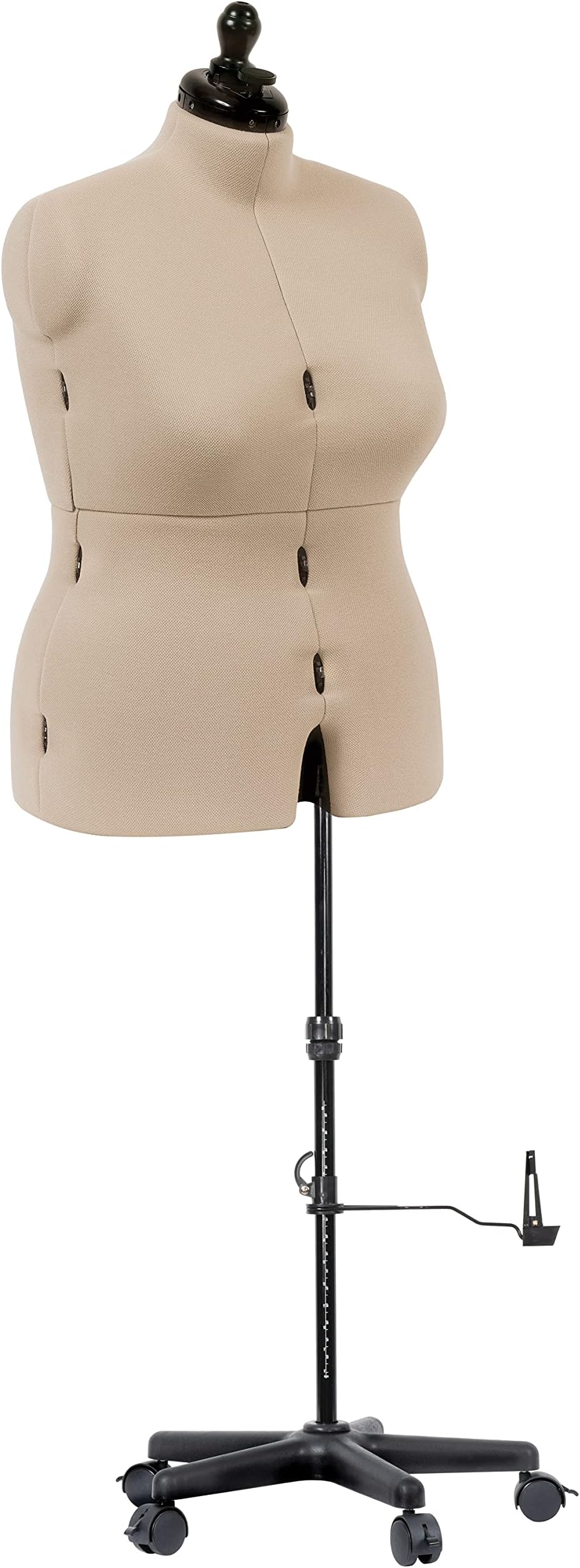 My Double Designer Adjustable Dress Form Full–Figure, Female Sizes US 20–24, Sewing Mannequin with Pinnable Body Torso, 13 Dials & 360 Hem Guide