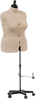 Dritz My Double Designer Full-Figure Dress Form (Sizes 20–24): 13 Dials for Plus-Size Precision