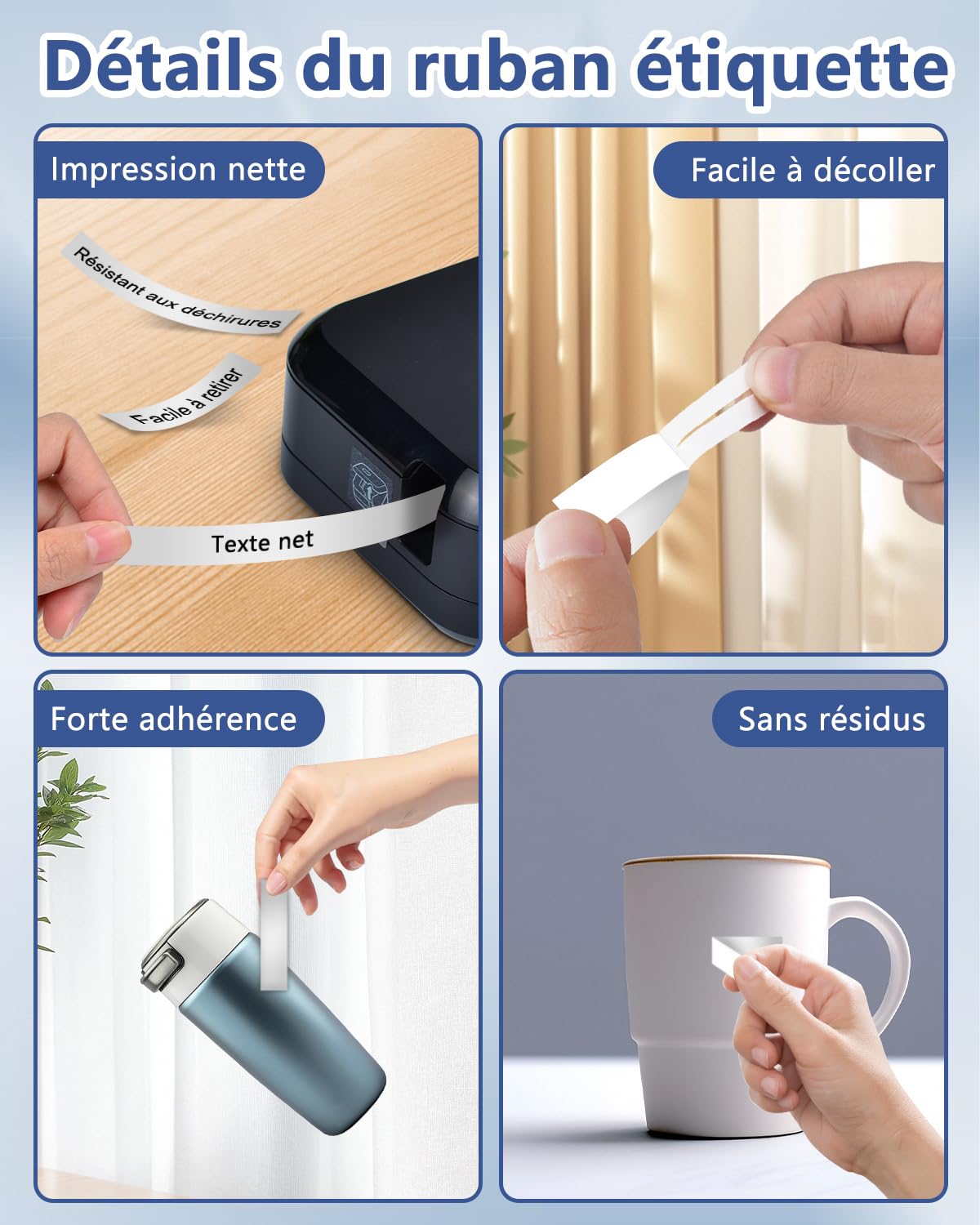 Cruxer Lot de 40 Compatible TZE-931 pour P-touch Noir sur Argent 12 mm