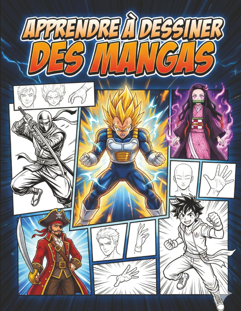 Apprendre à dessiner des mangas: Le livre à offrir aux amateurs de manga – structures graphiques simples pour dessiner des personnages