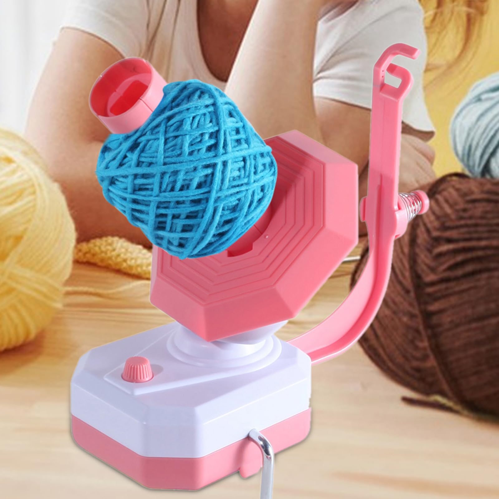 Yarn Winder - Electric String Winder | Avvolging A Di Tessitura Regolabile, Avvolgitore Automatico Per L'uncinetto, Maglieria, Cucito