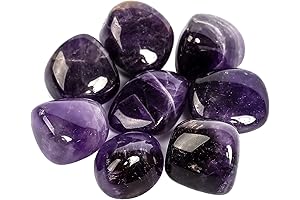 1/2 lb tumbled Amethyst Stones