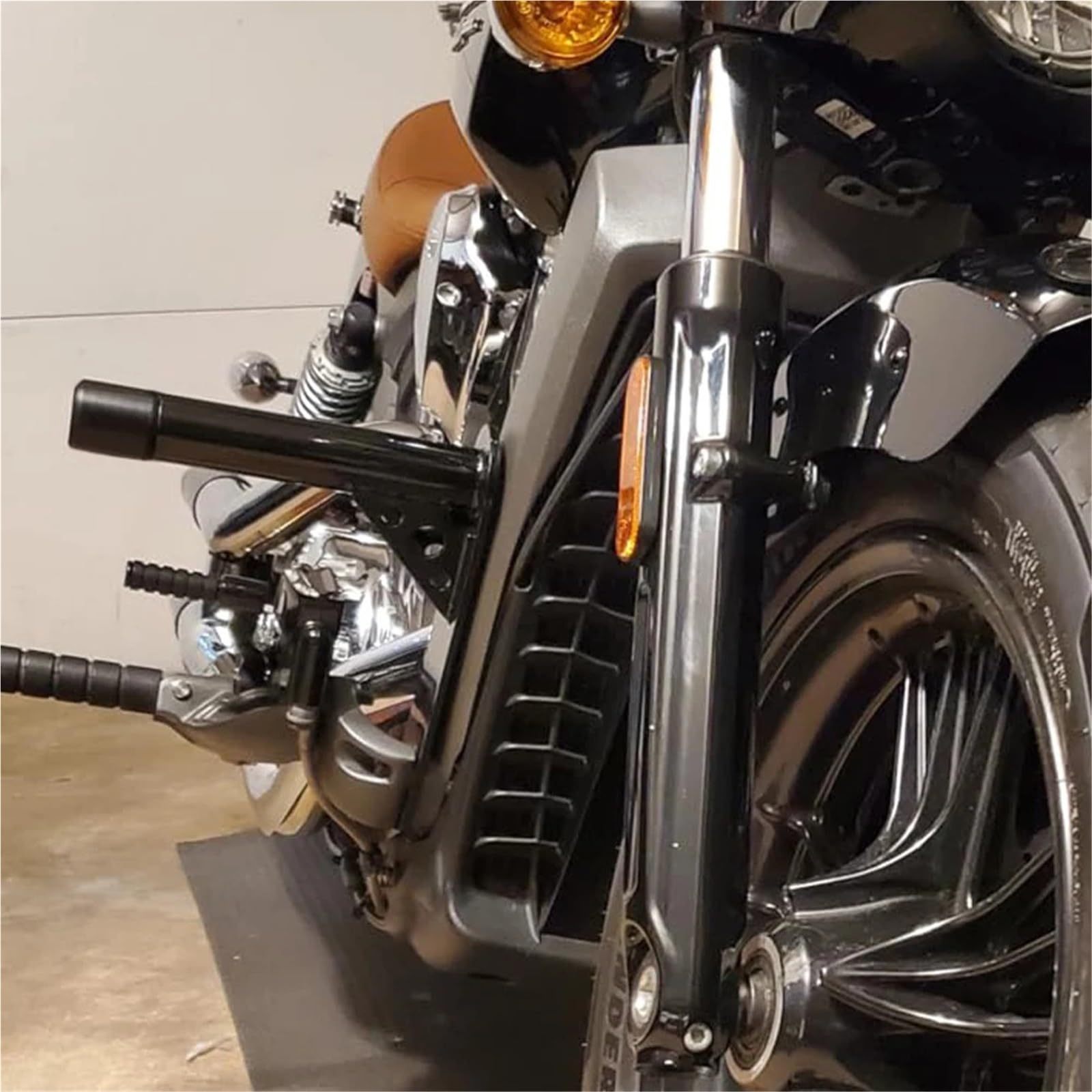słona Silnika Osłona Przednie zderzaki motocyklowe, osłona silnika Highway, pasujące do zderzaka Indian Scout Bobber 2014-2024