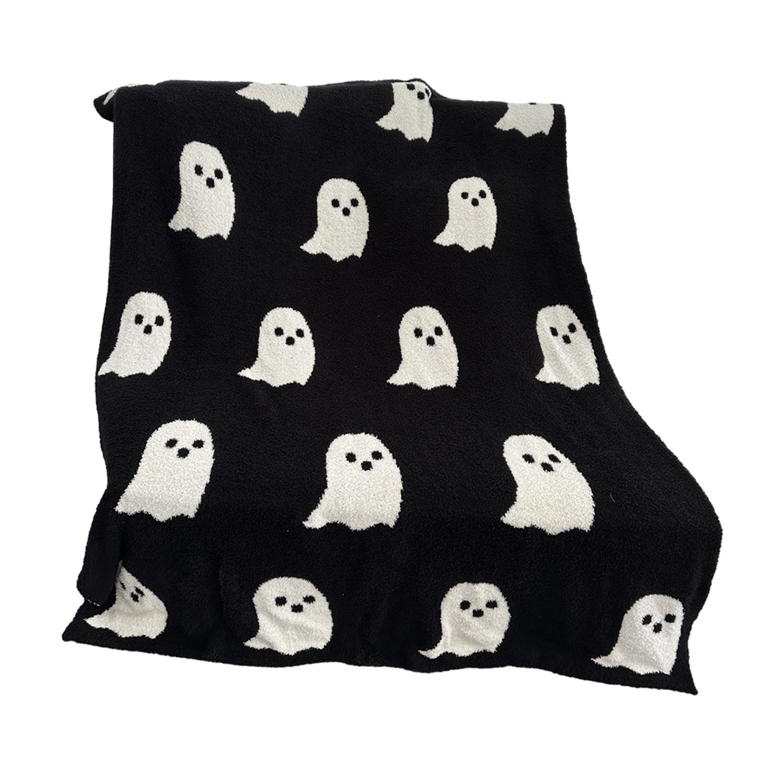 Bnf® Ghosts Design Blanket Keep Warm Travel Blankets for All Season Sofas Couches Black 100cmx150cm|Home & Garden | Bedding | Blankets & Throws-image-13