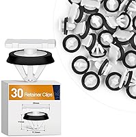 Vista 8 de GOOACC 50 piezas de clip de remache de montaje de moldura exterior con sello para panel de balancín para Hyundai Kia 87756-1F000 Elantra Kona Santa