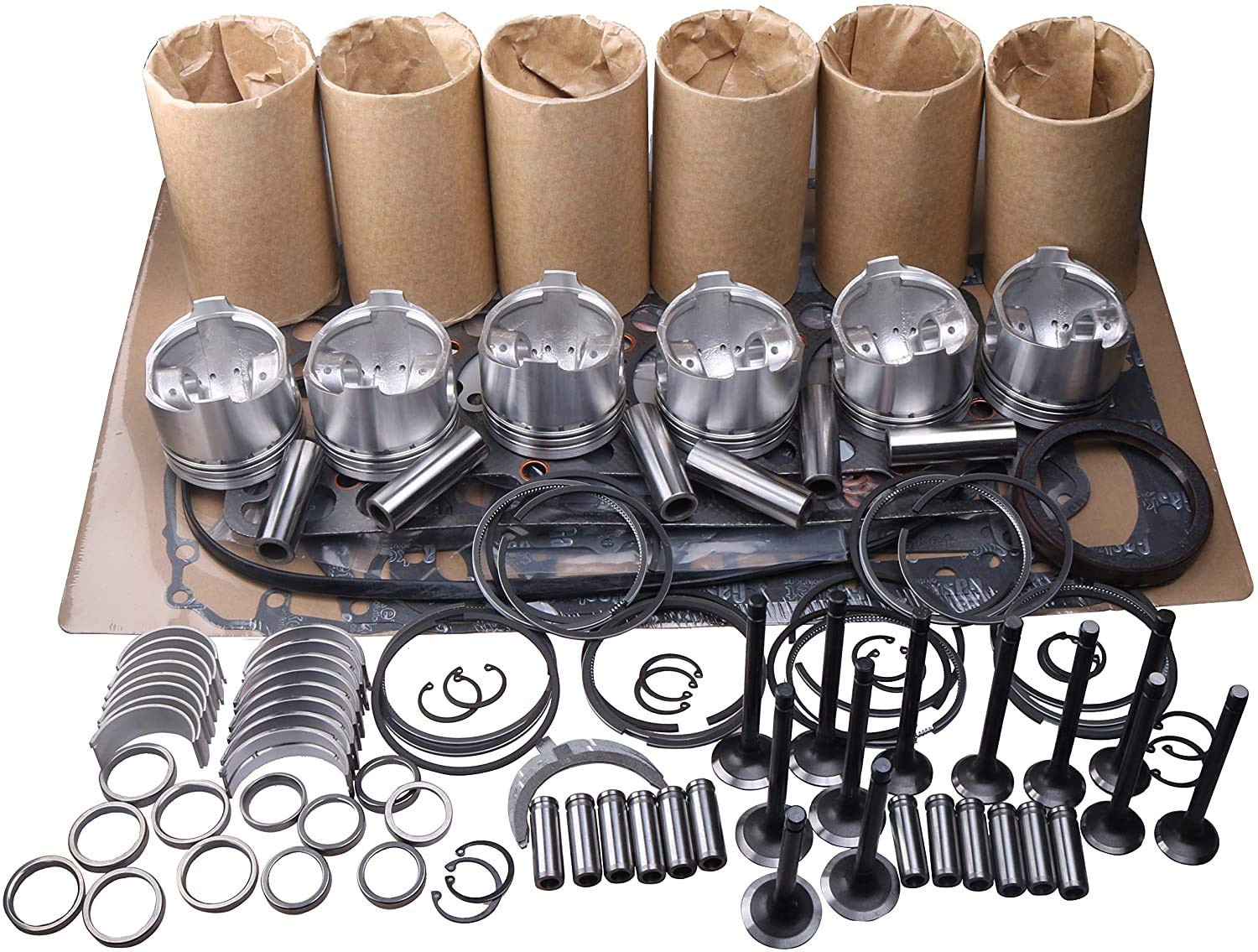 Amazon.com: New D6D Engine Overhaul Rebuild Kit for Volvo