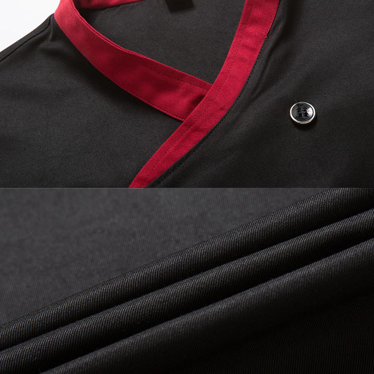 Chef Coat Custom Logo & Name Chef Jacket Short Long Sleeve Embroidered Name Cook Uniform Clothes for Men Women