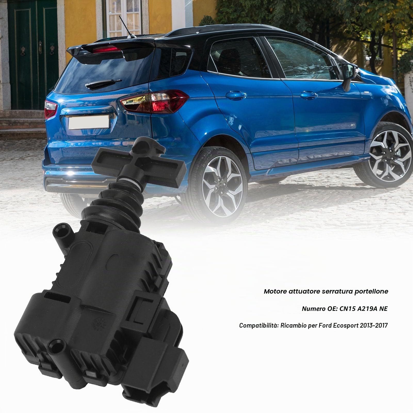 KIMISS Motore Attuatore Serratura Serratura Portellone Posteriore CN15 A219A NE Attuatore Controllo Serratura Portellone Posteriore Blocco e Sblocco Automatico per Ecosport