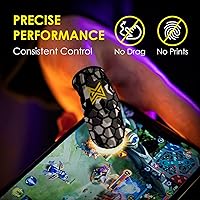 Vista 2 de Paquete de 6 fundas para dedos de teléfono móvil Gaming Corps ClawSocks - Geo Camo