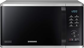 Samsung MS2AK3515AS/EG Mikrowelle, 800 Watt, 23 Liter Garraum