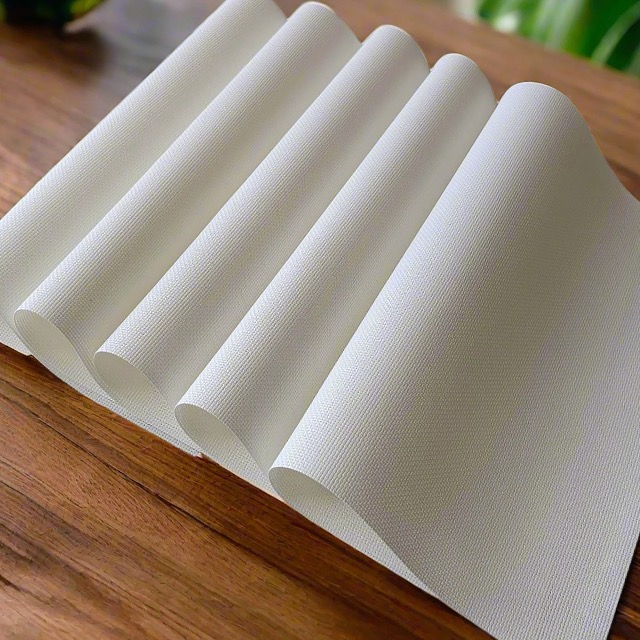 Image of Pre-cuts 18 Count White Plastic Aida Mesh Canvas Sheets, 11.8x11.8 inches, Set of 5pieces
