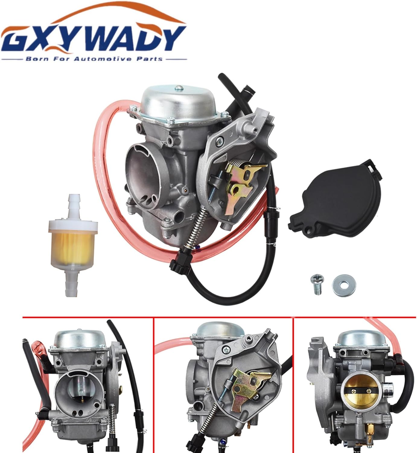 GXYWADY Carburetor Carb Replacement for Suzuki Vinson 500 LTF500F LTA500F 2002-2007