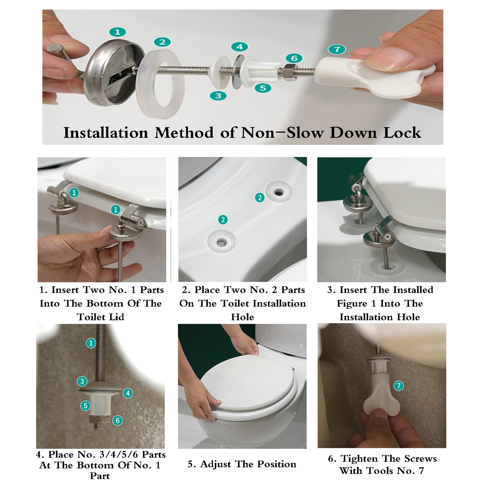 Tapa WC,Asiento De Inodoro De Resina,Tapa WC Universal,Resina Tapa De Tapadera WC,Asiento De Inodoro De Resina Transparente,Asiento Universal para WC,Fácil Limpieza Y Montaje