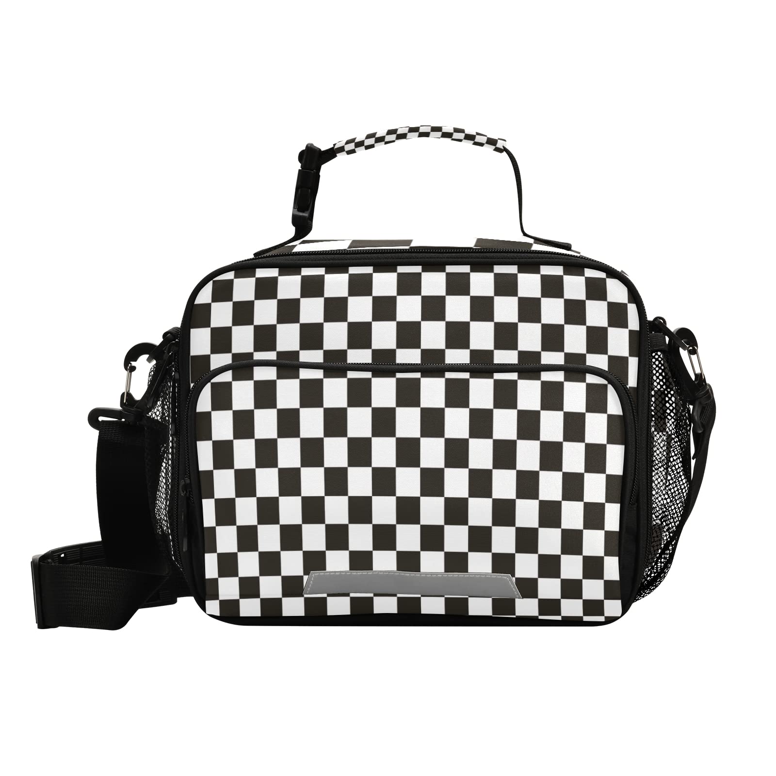 Borsa Pranzo Termica GuoChe Per Bambini – Panda Cartoon Con Tracolla E Tasche - 5