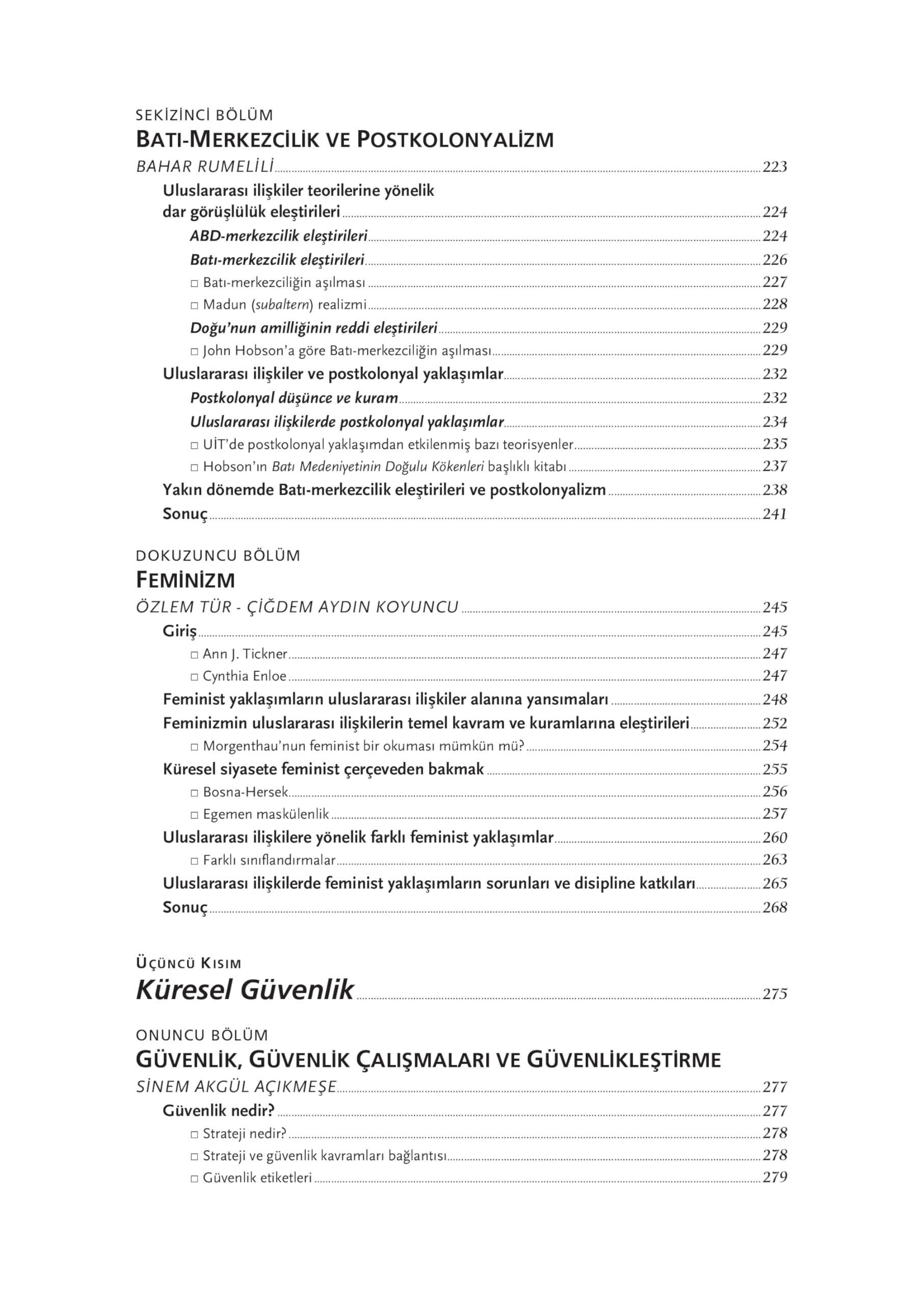 Küresel Siyasete Giriş - Uluslararası İlişkilerde Kavramlar Teoriler Süreçler
