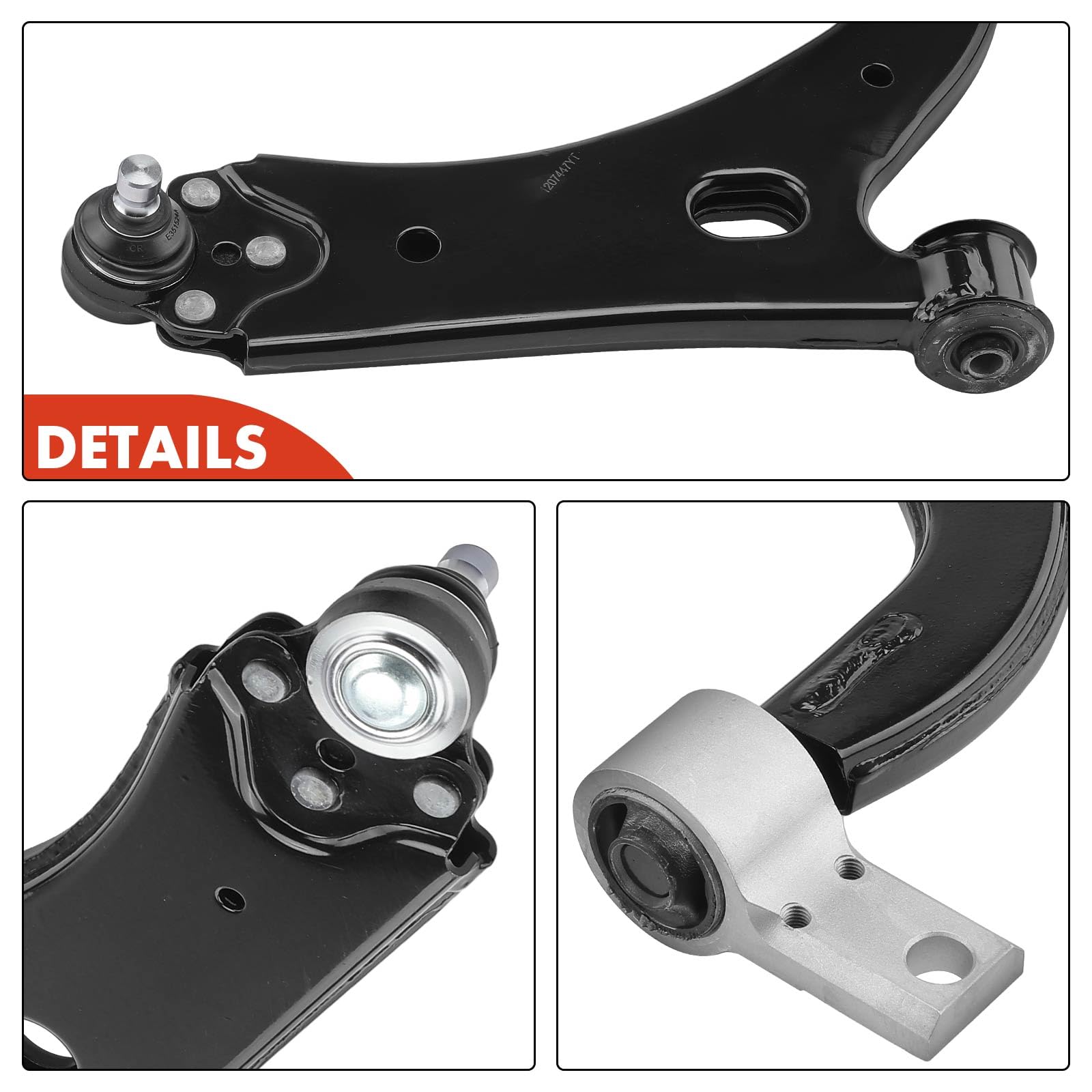 Frankberg 2 x wahacz, oś przednia, kompatybilna z Fiesta V JD JH 1.2L-2.0L 2001-2008 Fiesta V Van 1,3L-1,6L 2003-2010 Fusion JU 1.2L-1.6L 2002-2012 2 DY 1.2L-1.6L 2003 -2007 Zamiennik # 1207448