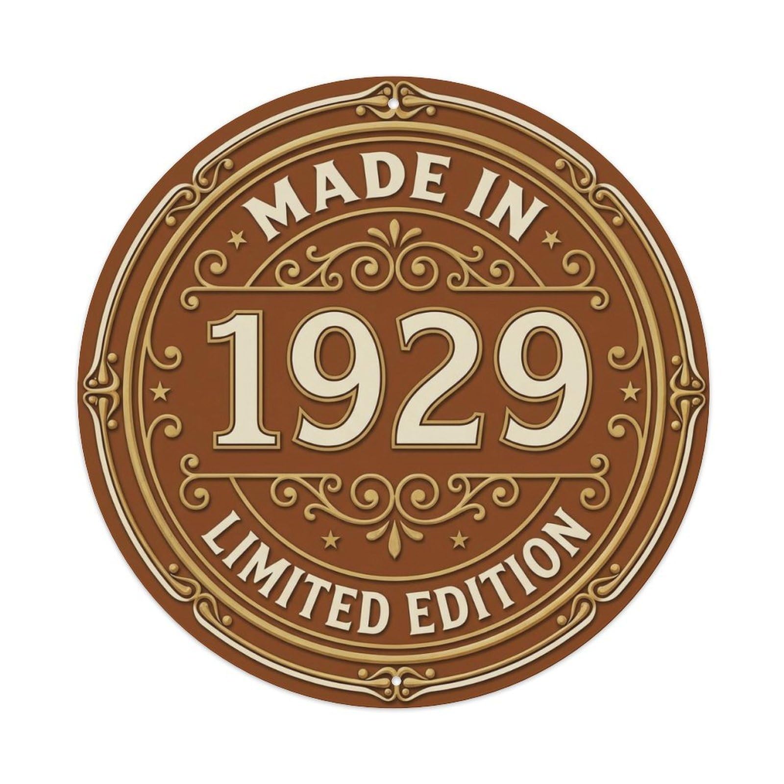 Okahys 8X8inch(20X20cm) Made In 1929 Limited Edition Metal Tin Sign