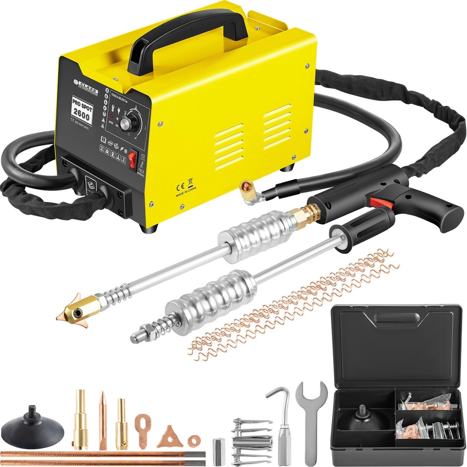 Spot Dent Puller Dent Puller Machine 2KW Dent Puller Welder 5 Modes 3500A Multifunctional Dent Repairer