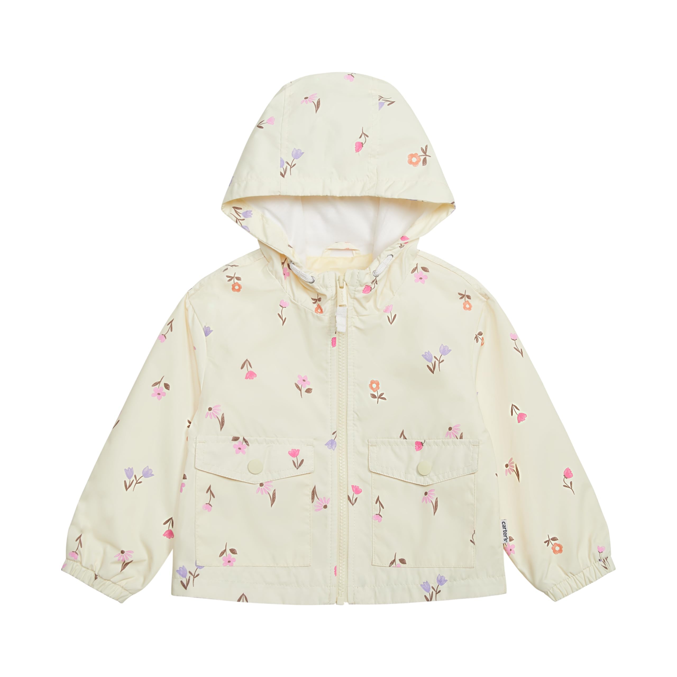 Carter's Toddler/Little Girls' Midweight Fleece Transitional Hooded Jacket