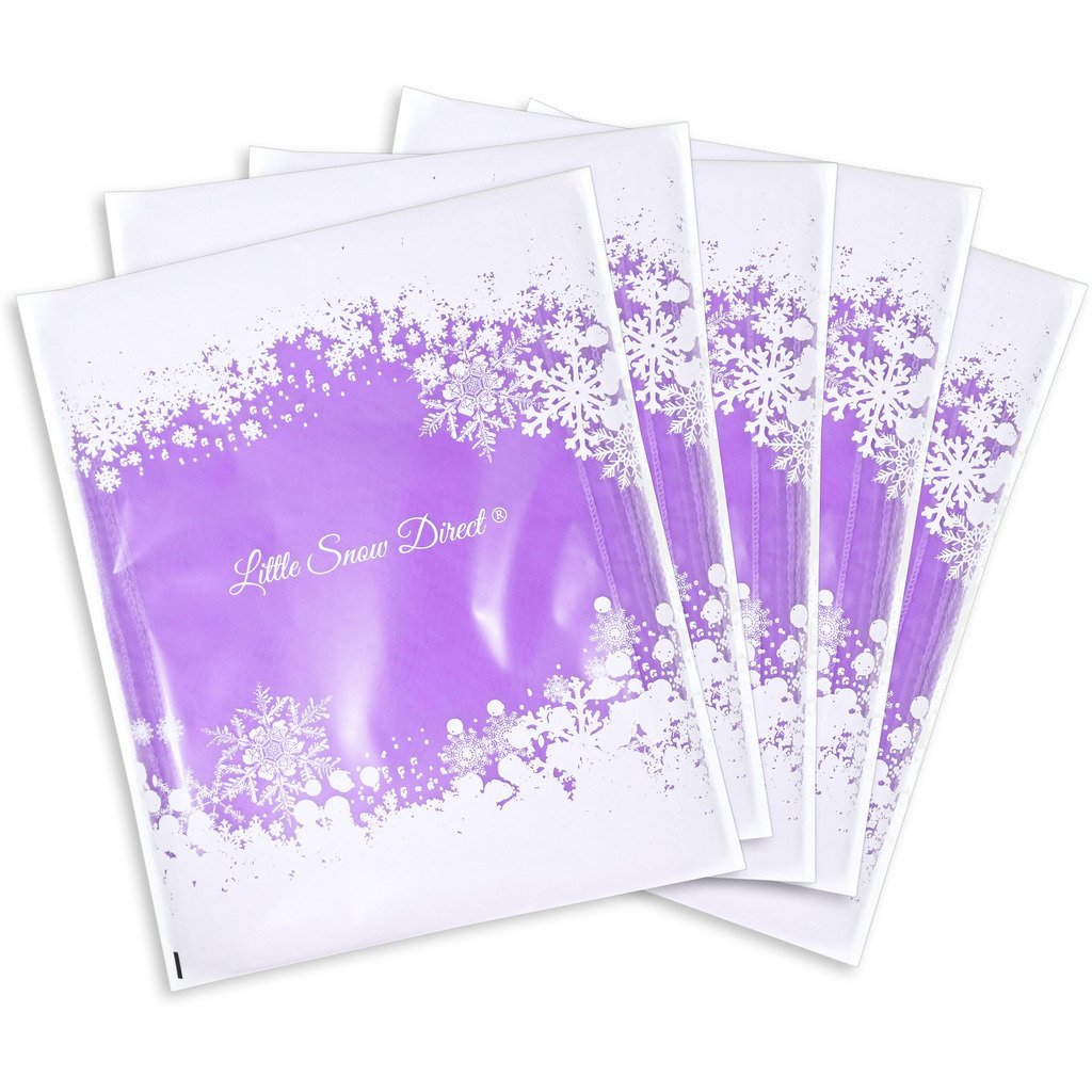 Little Snow Direct Pack of 10 Organza Sash Chair Cover Bows for Wedding Reception Anniversary Birthday Party Decoration - Lilac