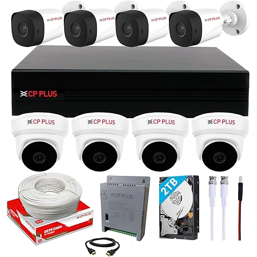 CP PLUS Full HD 8 Channel DVR 2TB