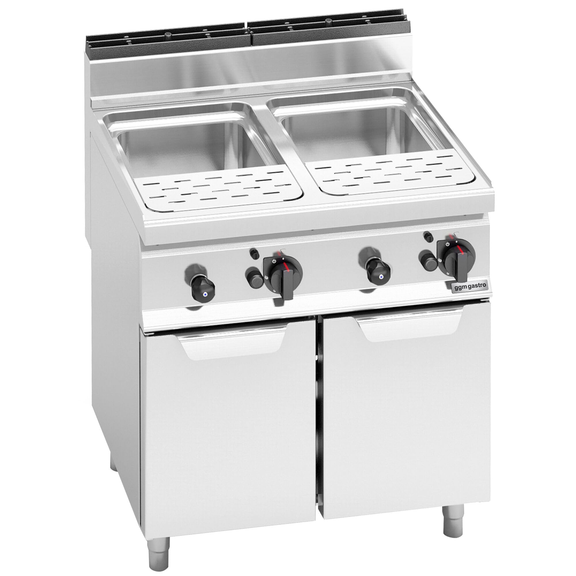 GGM Gastro | GNB879E | Gas Nudelkocher - 60 Liter - 20 kW