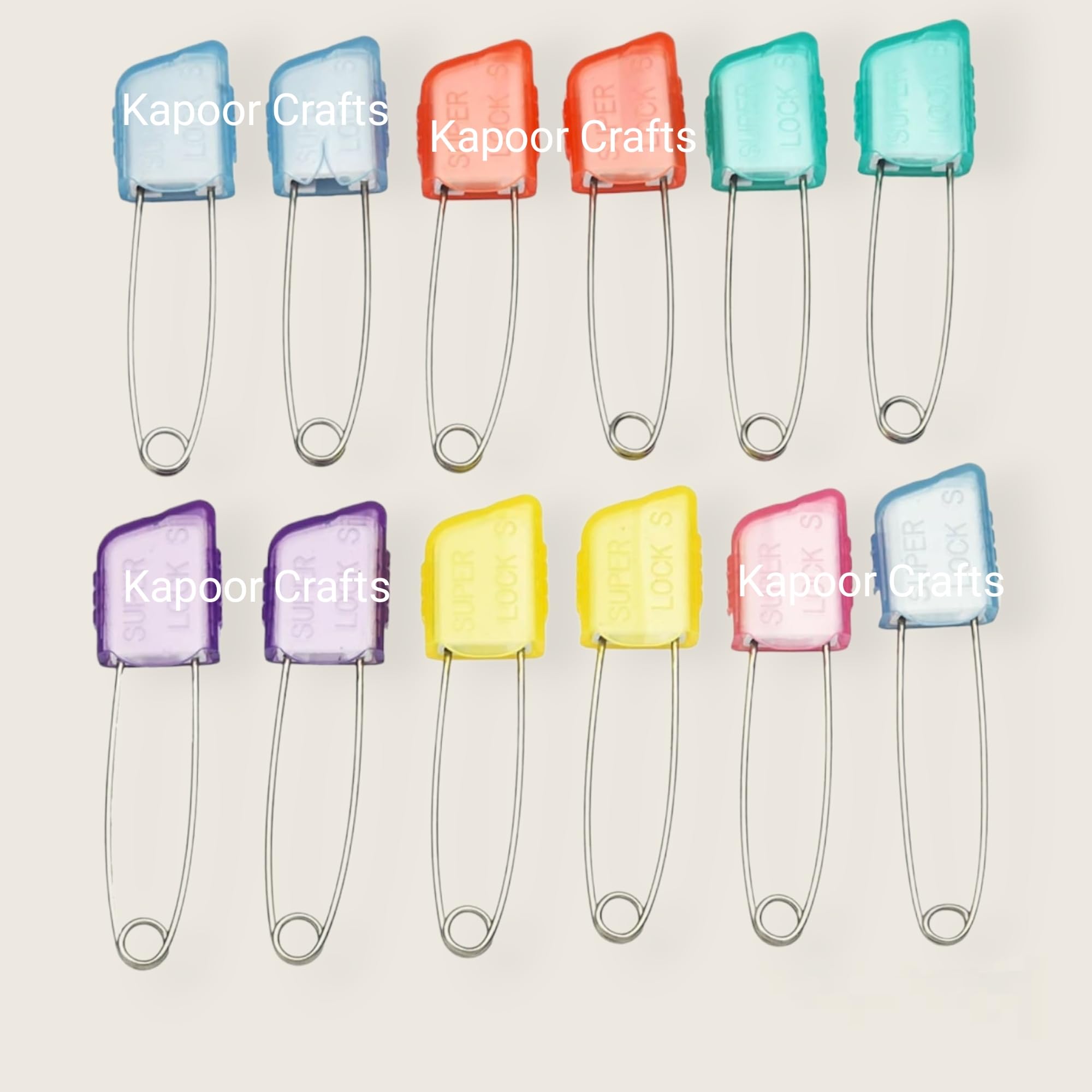 See full amazon price history chart for Kapoor Crafts ® Colorful Stainless Steel Double Lock Medium Size Safety Pin/Nappy Pin/Saree pin/Hijab Pin/Saree Pin for Women and Girls (Multicolor,Pack of 12) Kapoor Crafts ® Colorful Stainless Steel Double Lock Medium Size Safety Pin/Nappy Pin/Saree pin/Hijab Pin/Saree Pin for Women and Girls (Multicolor,Pack of 12) (B0CFV1QVSN) Amazon Price History, Amazon Price Tracker