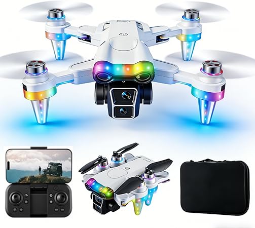 RayDeafcoo FlytecRC T28 Kids Drone with HD Camera & LED Lights