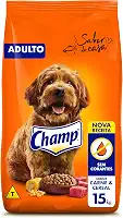 Ração Champ Carne e Cereal Para Cães Adultos 15 kg