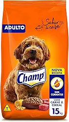 Ração Champ Carne e Cereal Para Cães Adultos 15 kg
