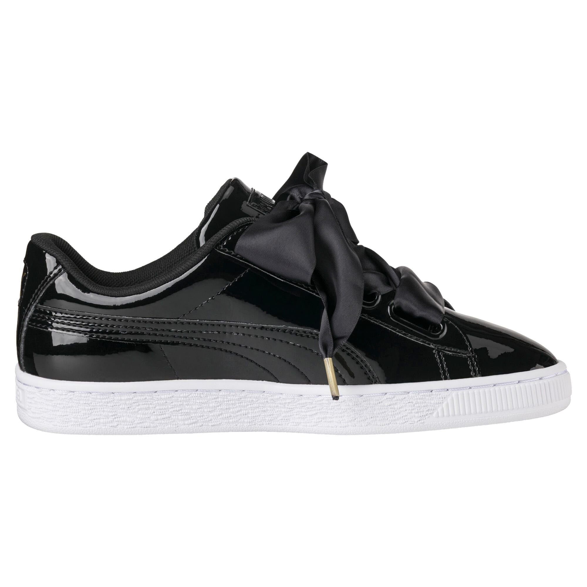 Puma - Basket Patent Iced Glitter Jr, Scarpe da Ginnastica Basse Bambine e Ragazze