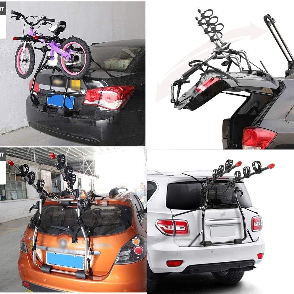 Amazon.co.jp: ユニバーサル3バイクキャリア自転車ラックリア