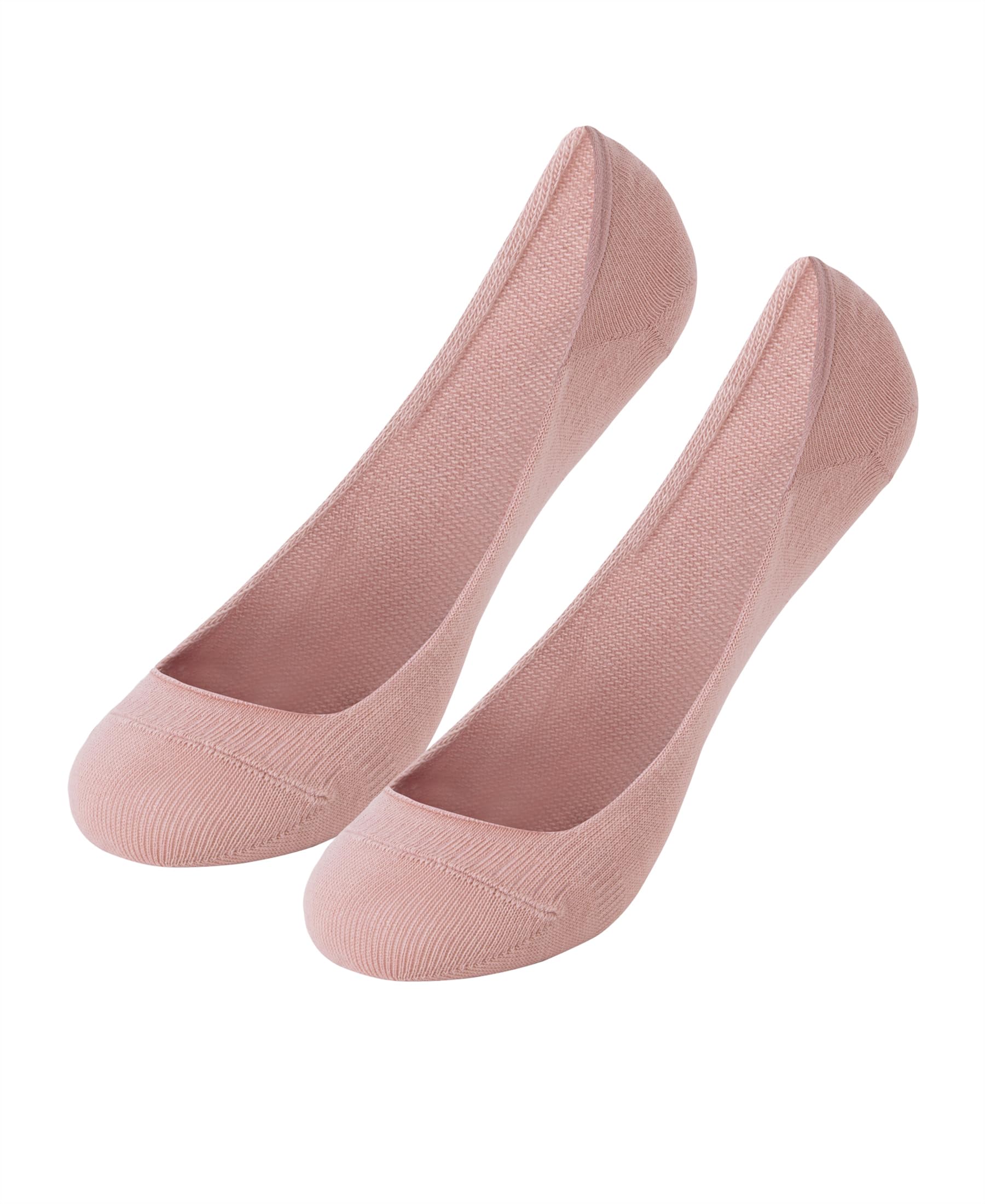 Jockey7401 Women's Compact Cotton Stretch No Show Socks With Stay Fresh Treatment