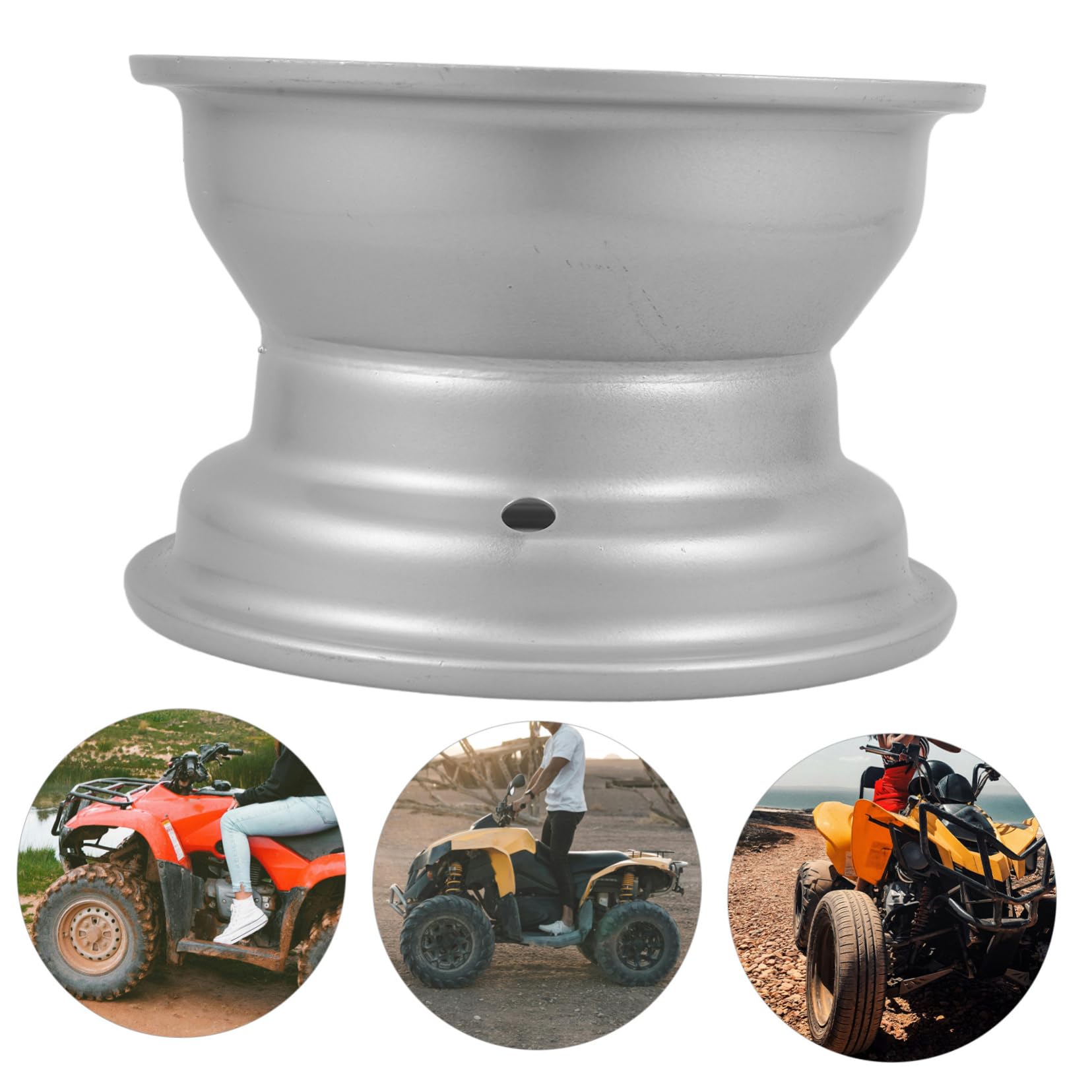 Cabilock 3agujeros Llanta De Rueda De ATV Reemplazo Compatible con Atvs De Llanta De Rueda para Terrenos Blandos