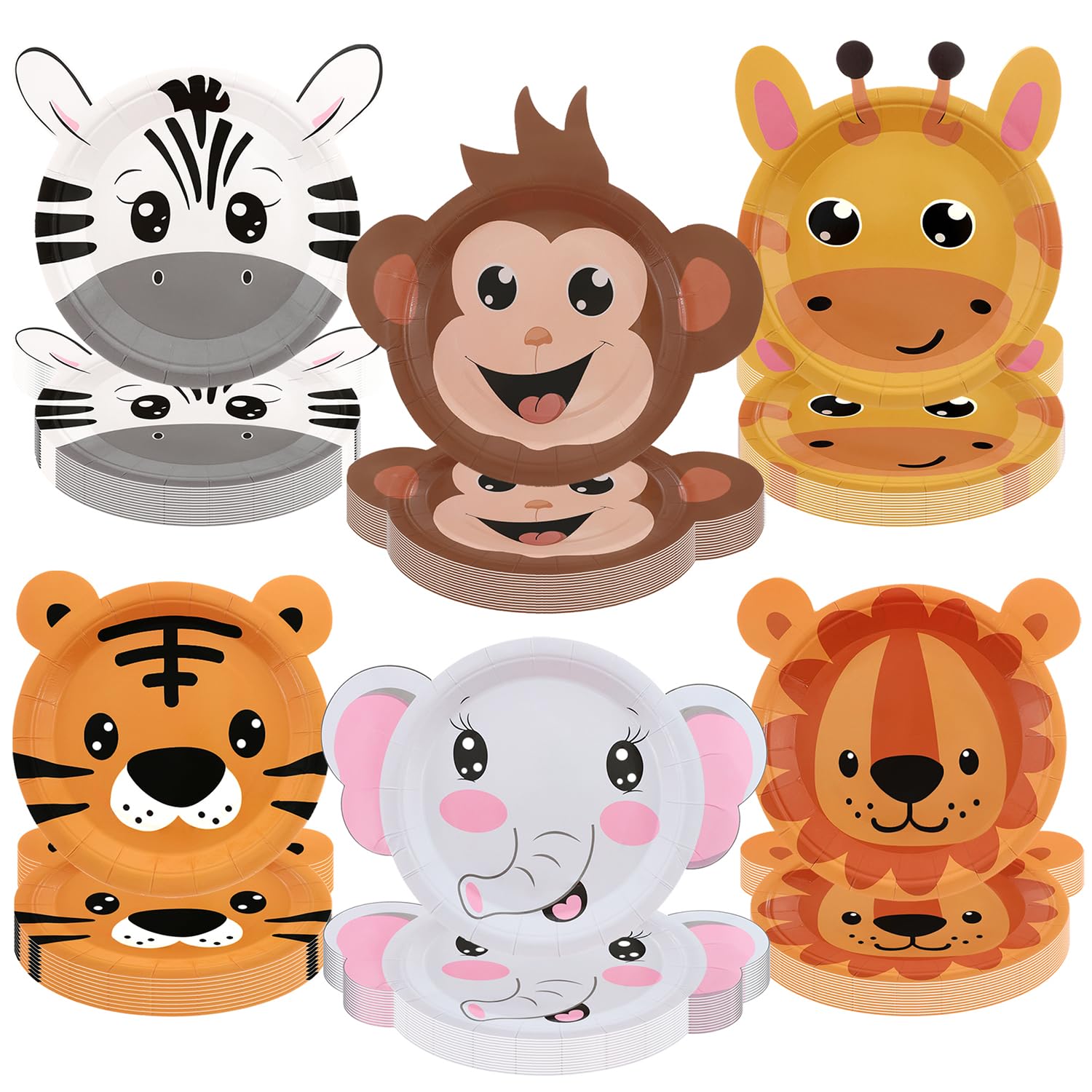25-teiliges Dschungel-Safari Fotoautomaten-Set – Tier-Requisiten Für Zoo-Party & Geburtstag