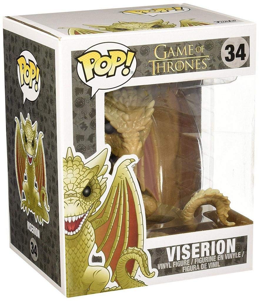 Amazon.com: Game of Thrones Viserion Dragon 6-Inch Pop! Vinyl