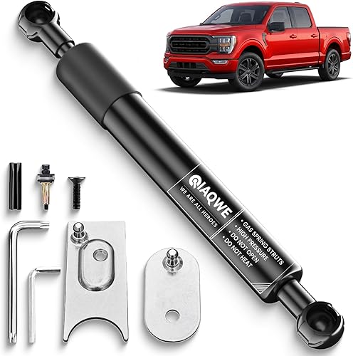 IAQWE Amortiguador de asistencia para puerta trasera de camión 43301 compatible con Dodge Ram 1500 2009-2018, Ram 2500/3500 2010-2024, Ram 1500