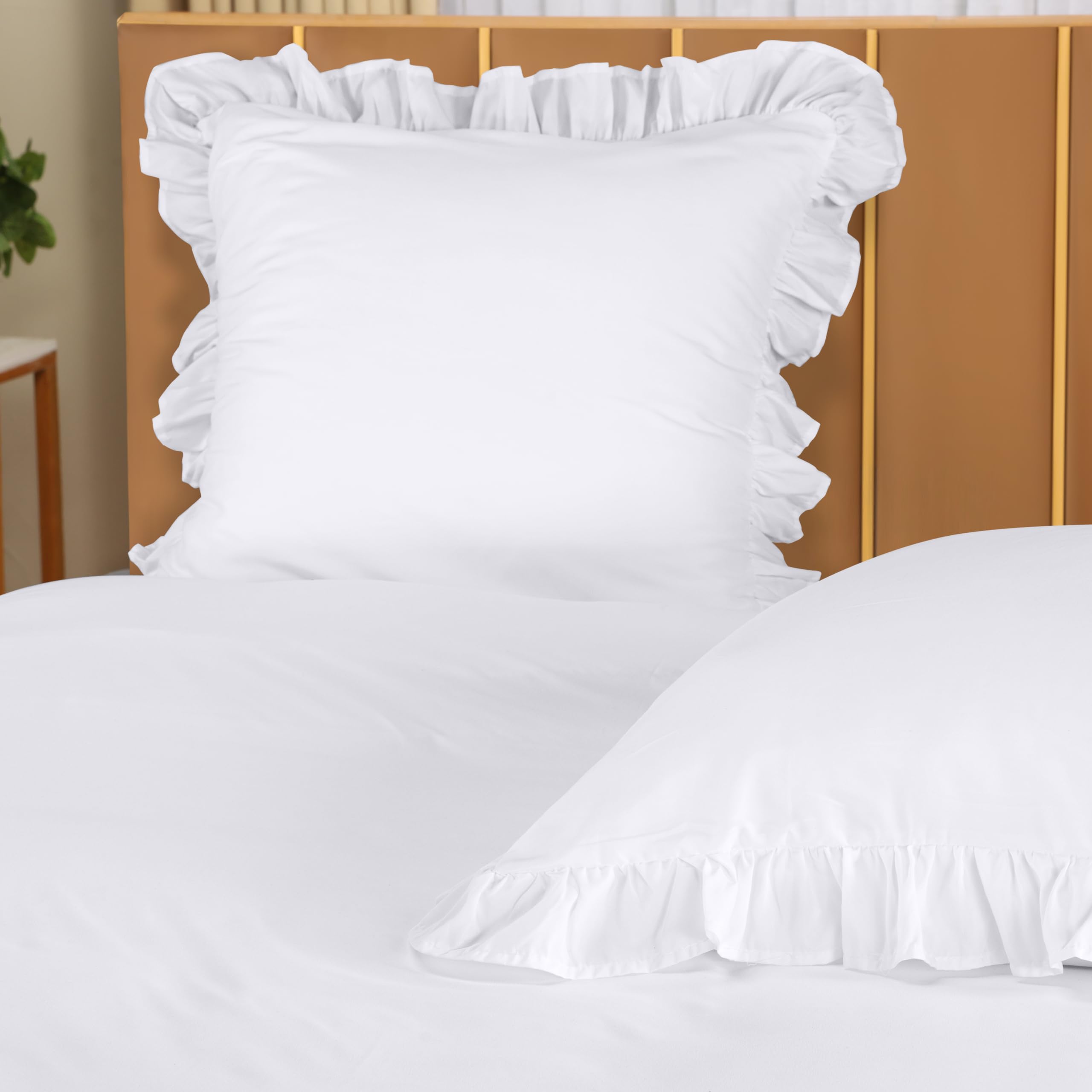 Utopia Bedding Funda Nordica Cama (Blanco, Cama 150-240x220cm + 2 x Fundas Almohada 65x65cm)