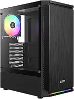 Gabinete Gamer Gamdias Aura GC8 ARGB Preto com 1 Fan