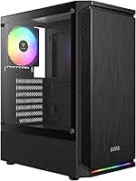 Gabinete Gamer Gamdias Aura GC8 ARGB Preto com 1 Fan