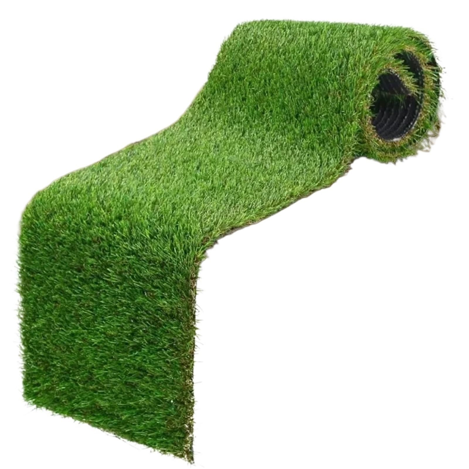 Fausse herbe verte en tapis végétal durable pour décoration de sol