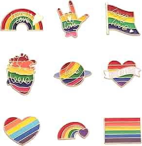 Pride Pin - Regenboog Vlag Broche - Happy Happenings Feestartikelen