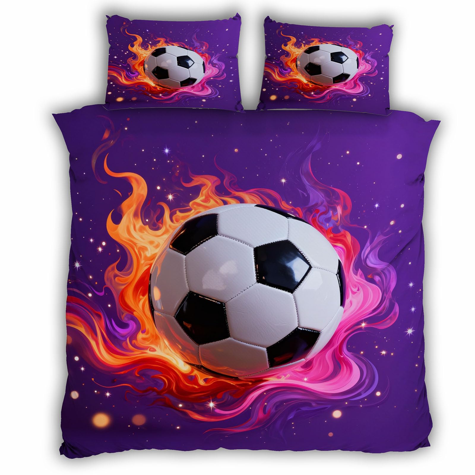 Housse de couette football 220x240 idée cadeau idéale pour fans