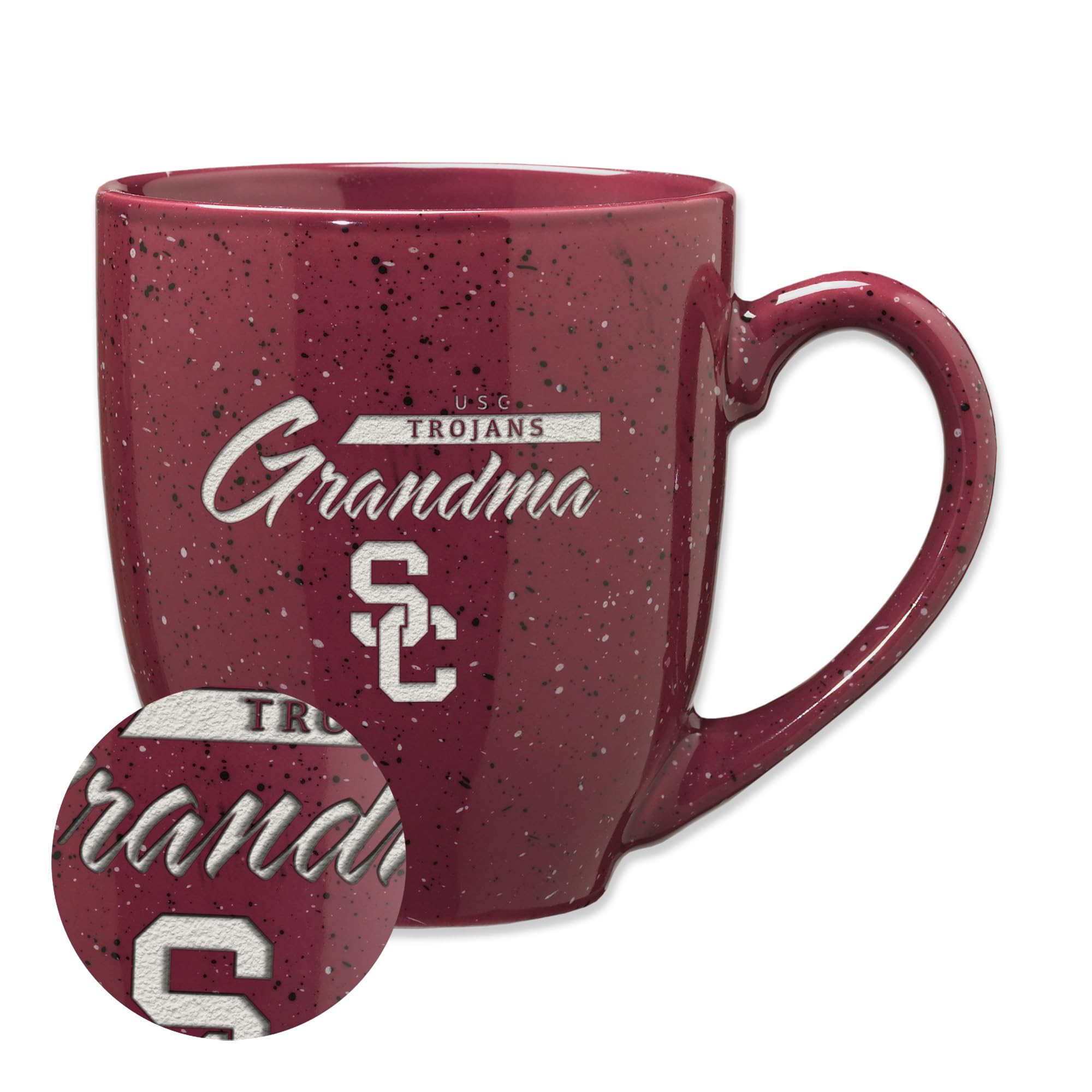 Mug USC Grandma céramique pour café chaud du matin et pause thé