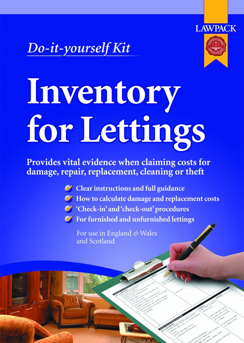 Lawpack Inventory for Lettings DIY Kit