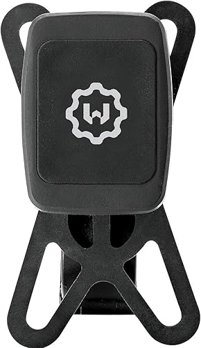 Miniatura 6 de WixGear - Soporte magnético universal para bicicleta y manillar de motocicleta para teléfonos celulares y GPS con tecnología rápida Swift-Snap