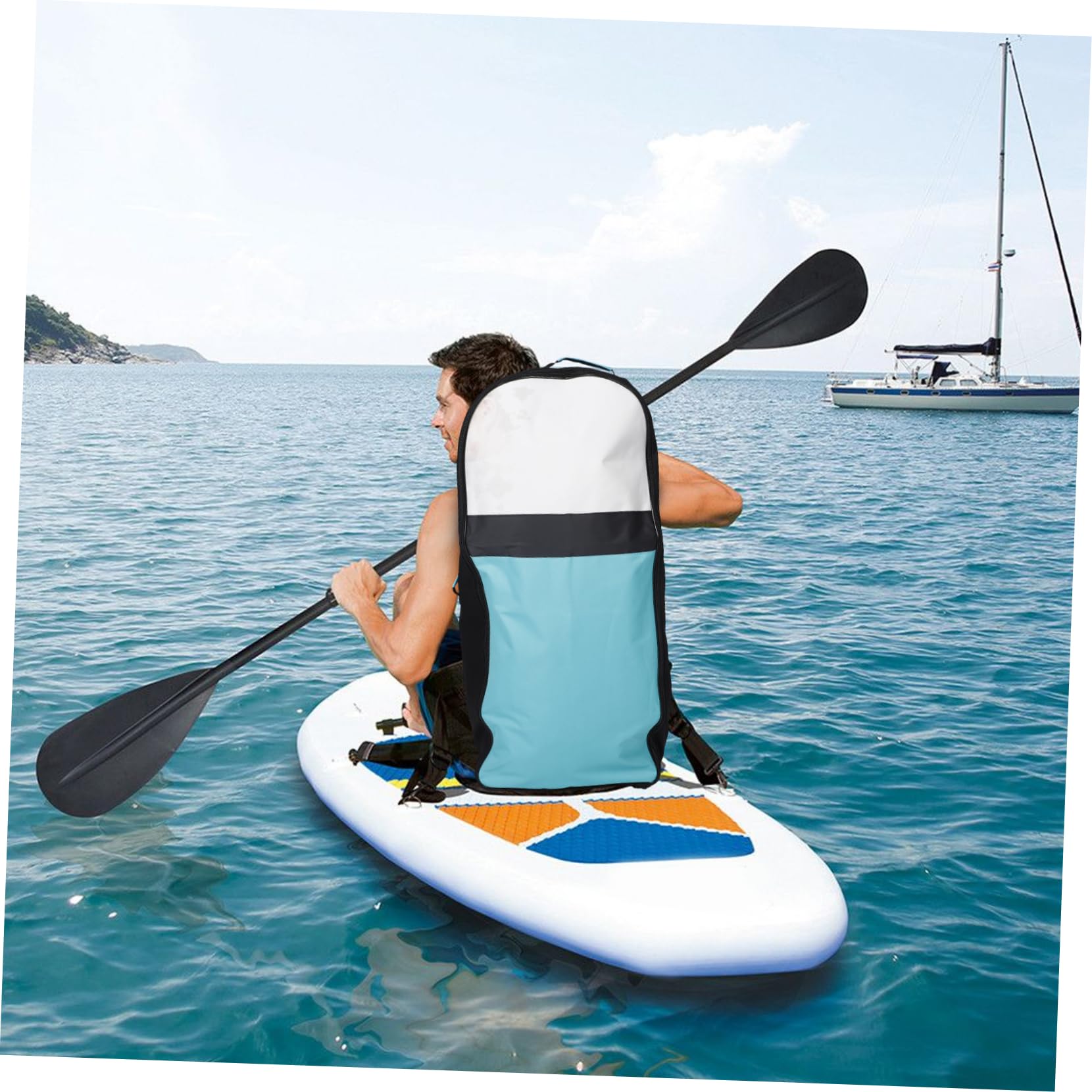 Paddleboard Bodyboard Mit Rucksack Oxford Material Zum Schwimmen