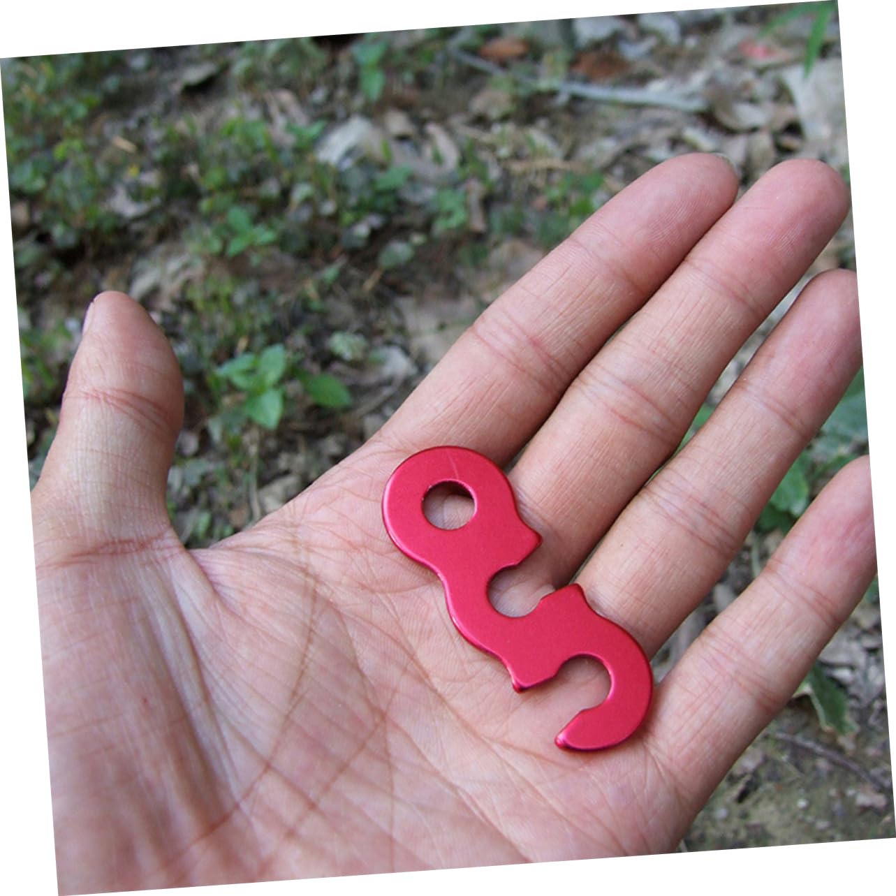 Toyvian 6Pièces Boucles Ajusteurs De Aluminium Antidérapantes Pour Accessoires De Camping Et Durables Pour Randonnée Et Activités De Plein Air