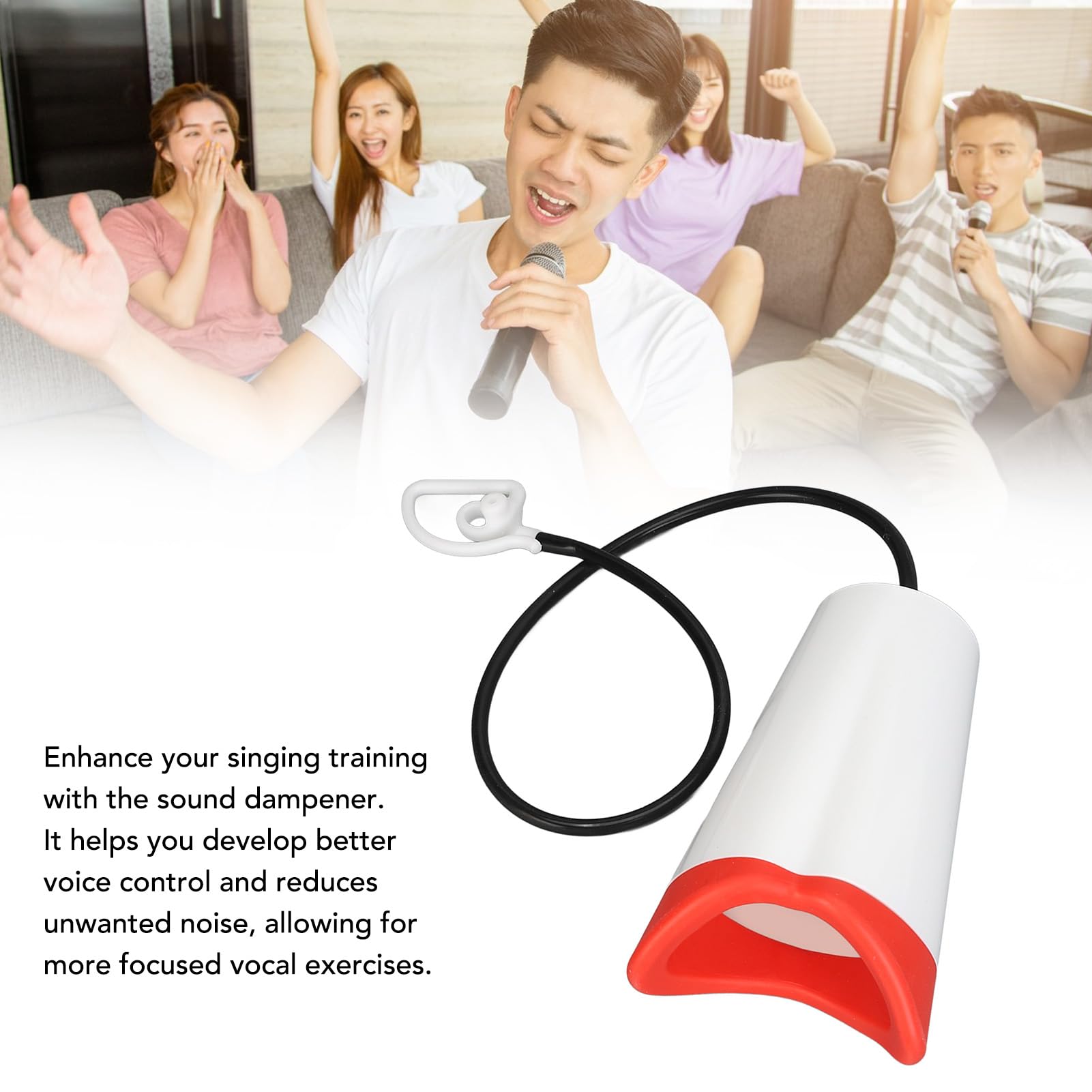 Amortisseur Vocal Pour Chanteurs - Silencieux Portable Pour échauffement Et Pratique Du Chant - Réduction Du Bruit Et Contrôle Vocal