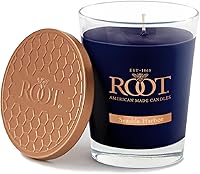 Vista 1 de Root Candles Velas perfumadas de panal, Veriglass hecha a mano, mezcla de cera de abeja, grande, Seaside Harbor